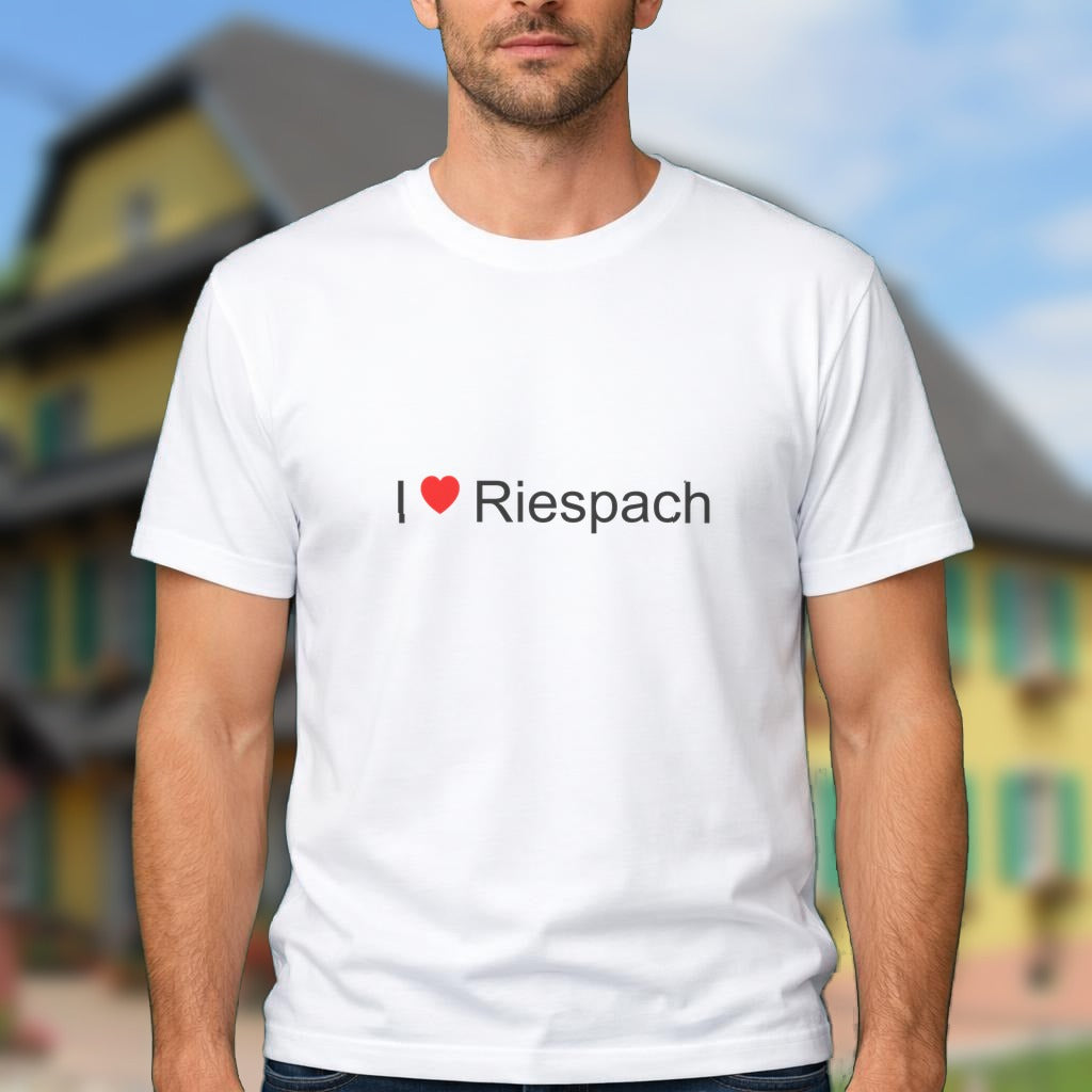 T-shirt I love riespach