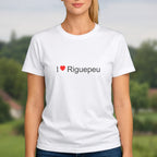 T-shirt I love riguepeu