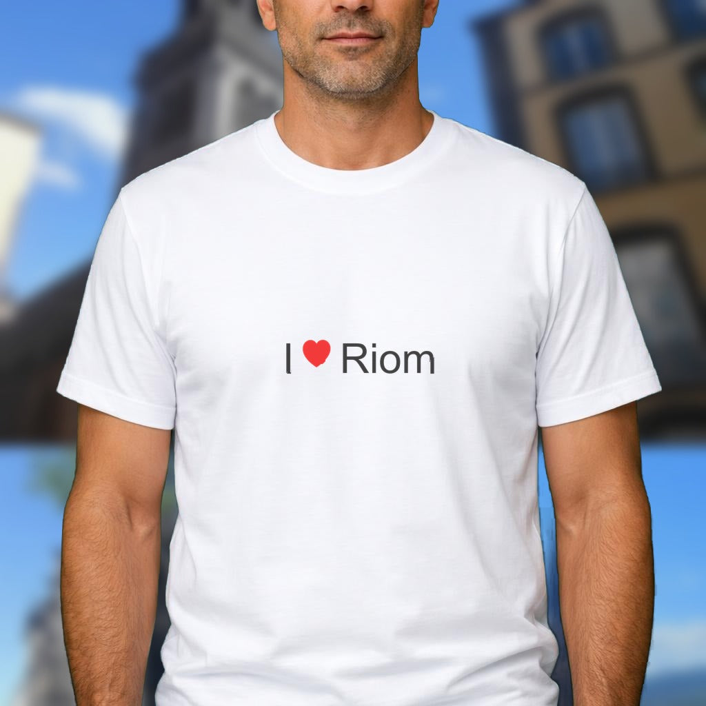 T-shirt I love riom
