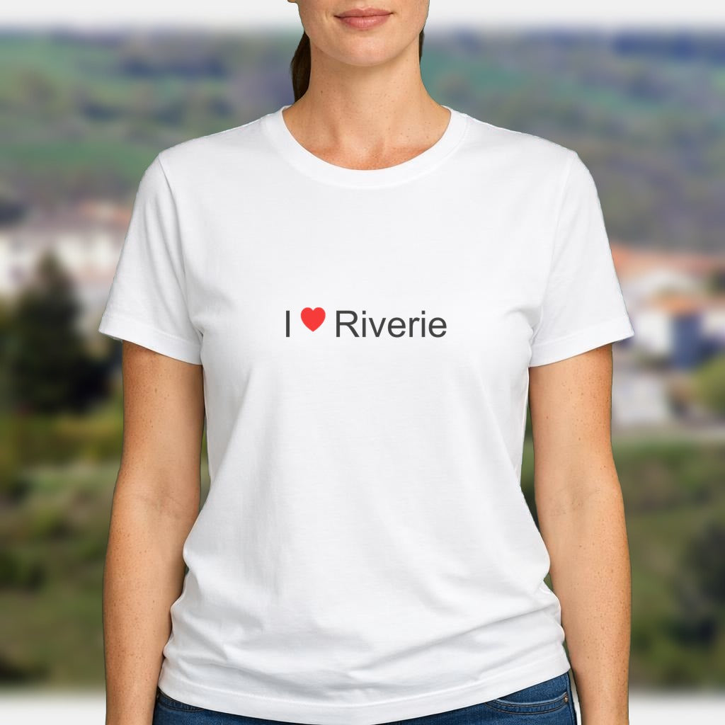 T-shirt I love riverie