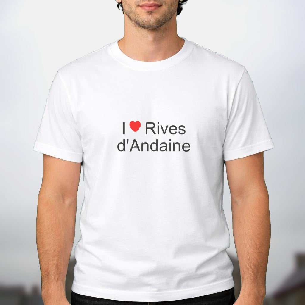 T-shirt I love rives d'andaine