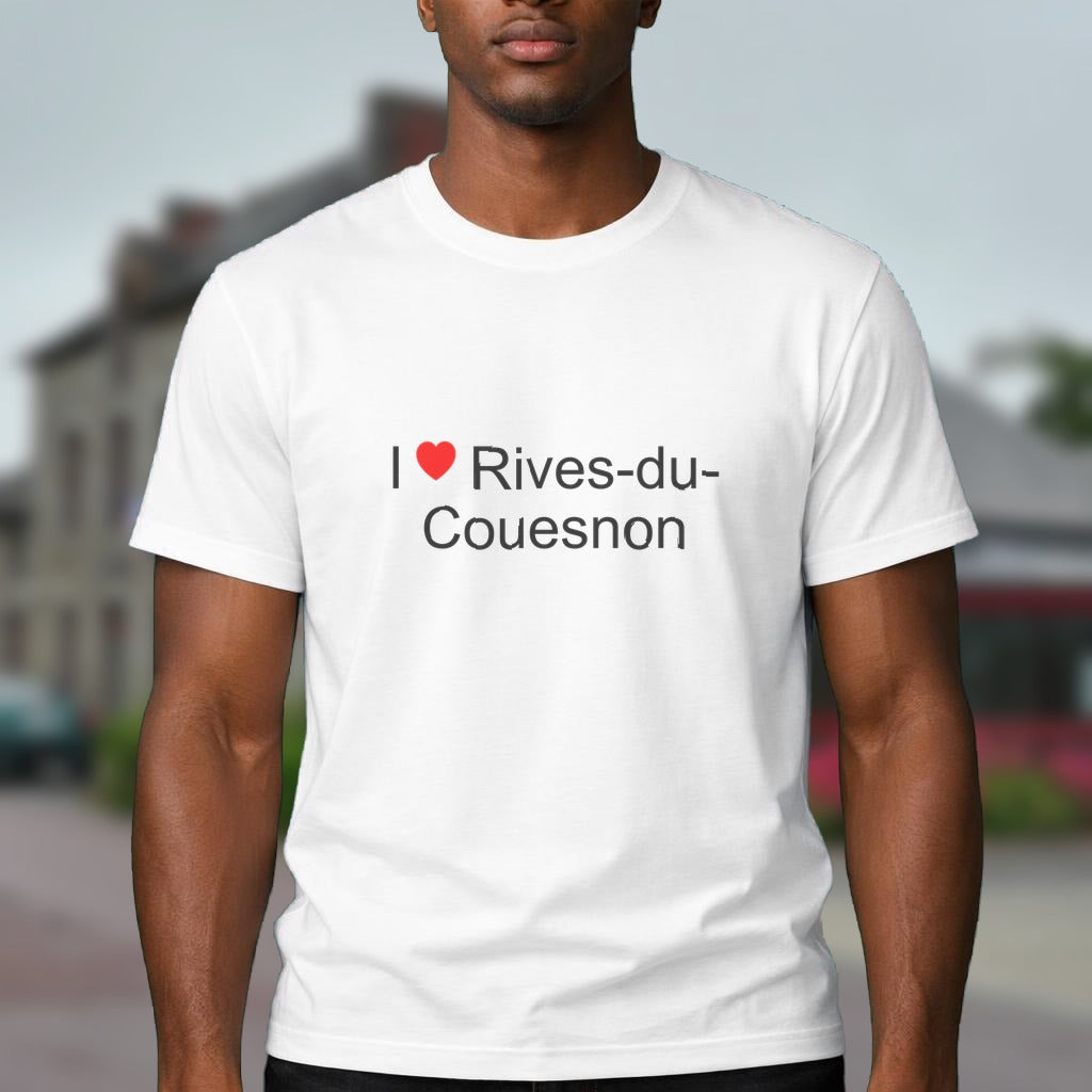 T-shirt I love rives-du-couesnon