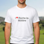 T-shirt I love roche-la-molière