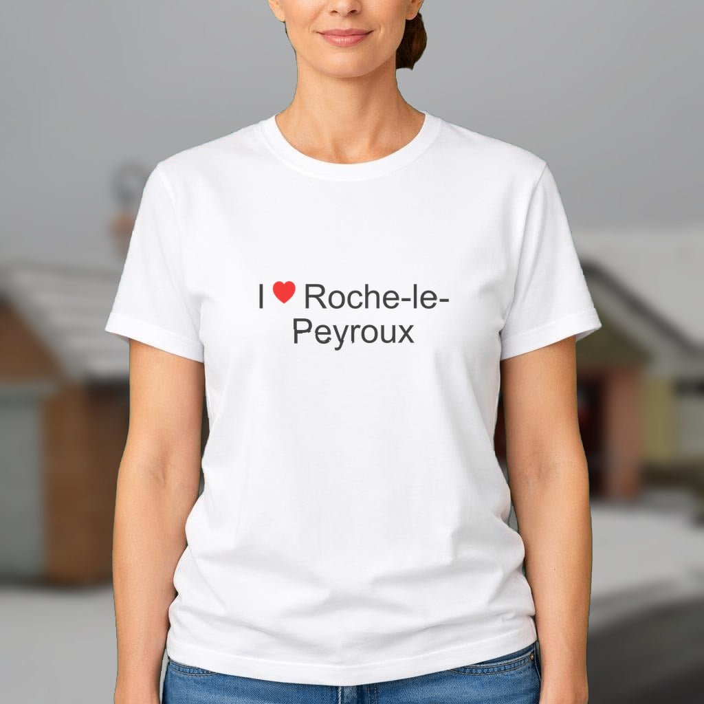 T-shirt I love roche-le-peyroux
