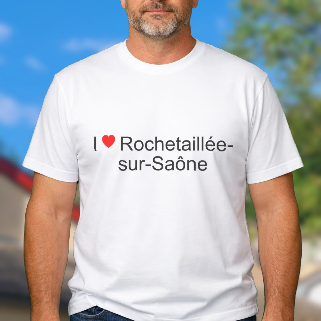T-shirt I love rochetaillée-sur-saône