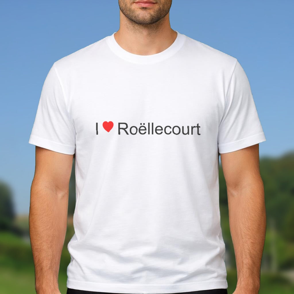 T-shirt I love roëllecourt