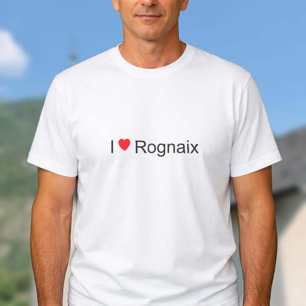 T-shirt I love rognaix