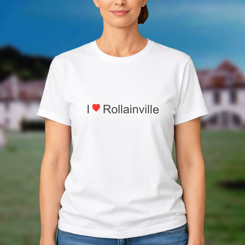 T-shirt I love rollainville