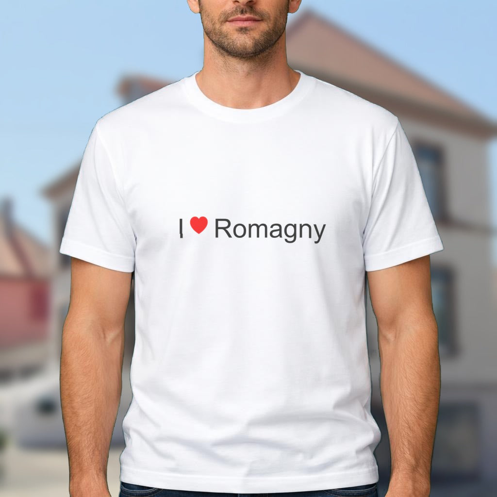 T-shirt I love romagny