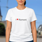 T-shirt I love romont