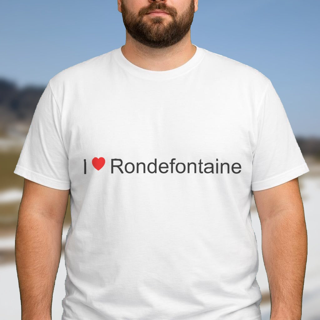 T-shirt I love rondefontaine