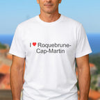 T-shirt I love roquebrune-cap-martin