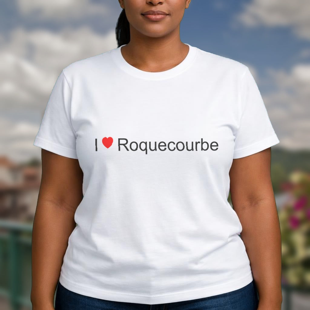 T-shirt I love roquecourbe