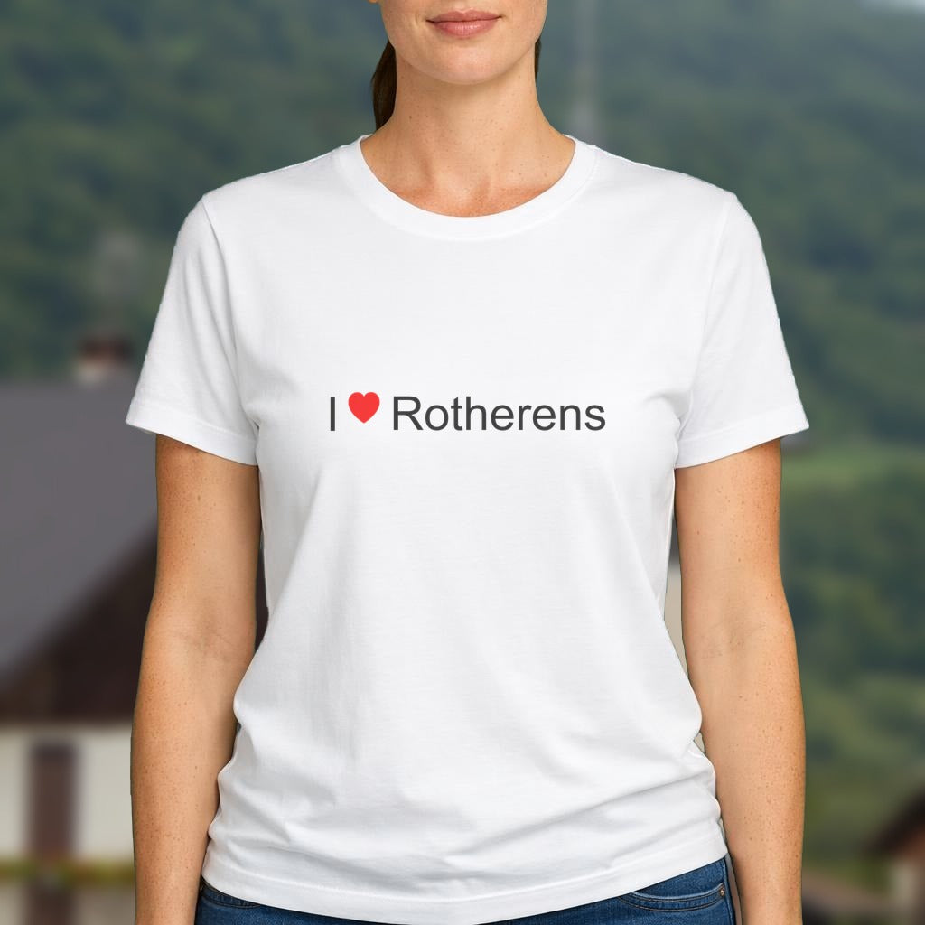 T-shirt I love rotherens