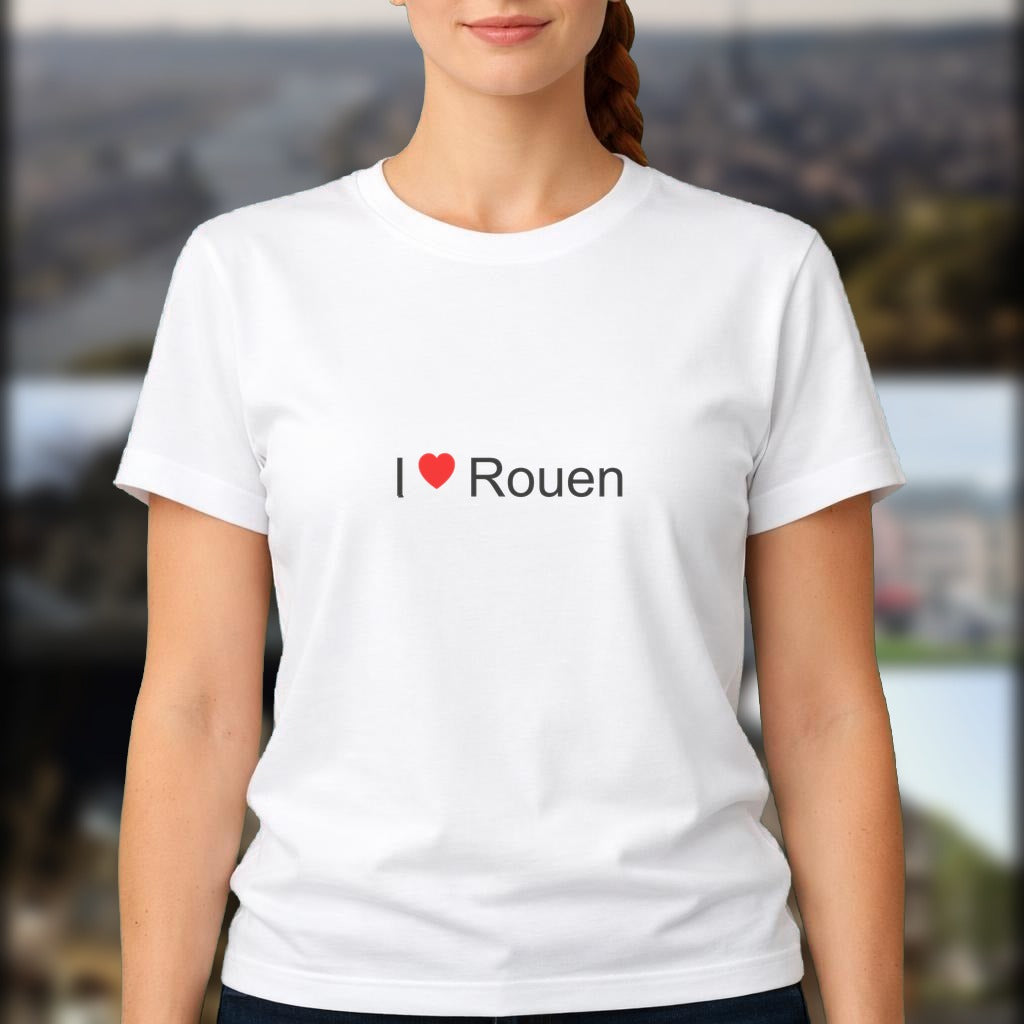 T-shirt I love rouen