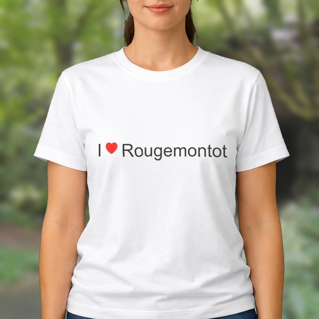 T-shirt I love rougemontot