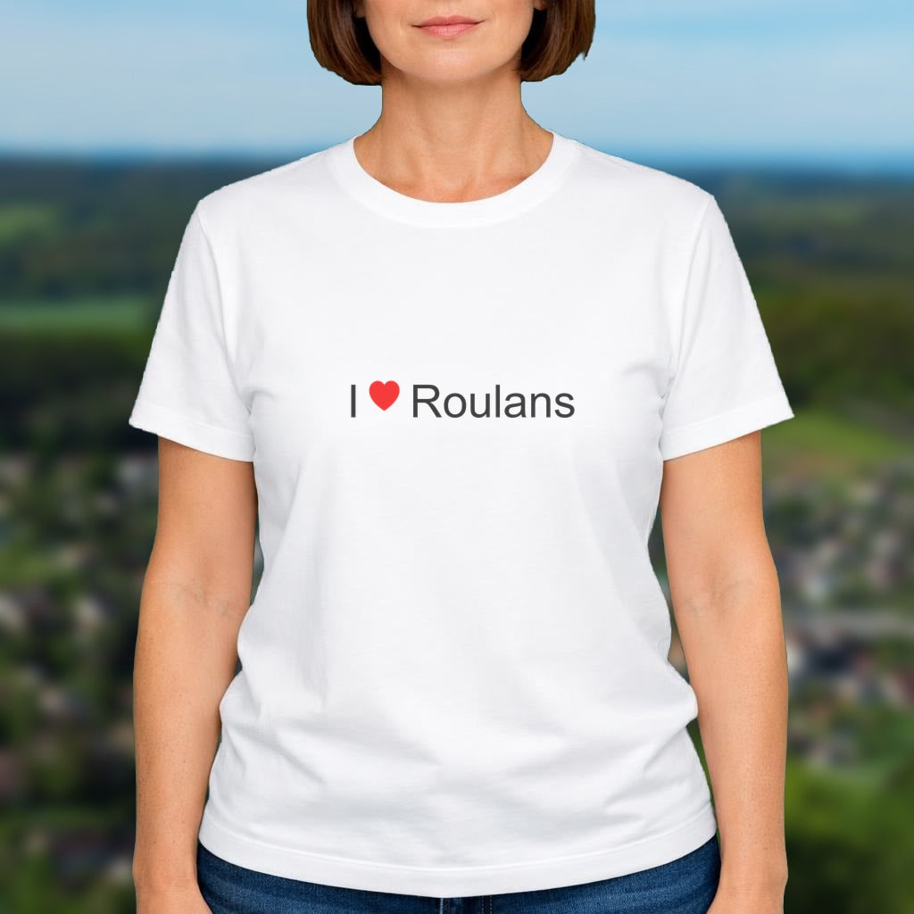 T-shirt I love roulans