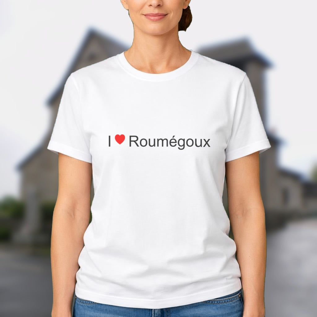 T-shirt I love roumégoux