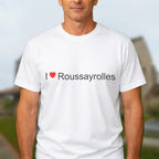 T-shirt I love roussayrolles