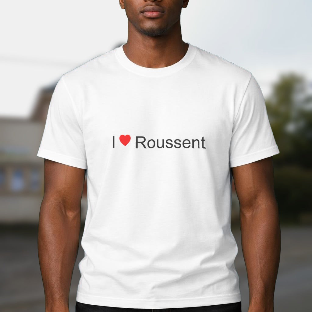 T-shirt I love roussent