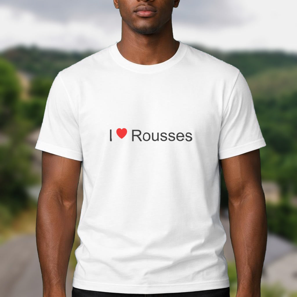 T-shirt I love rousses