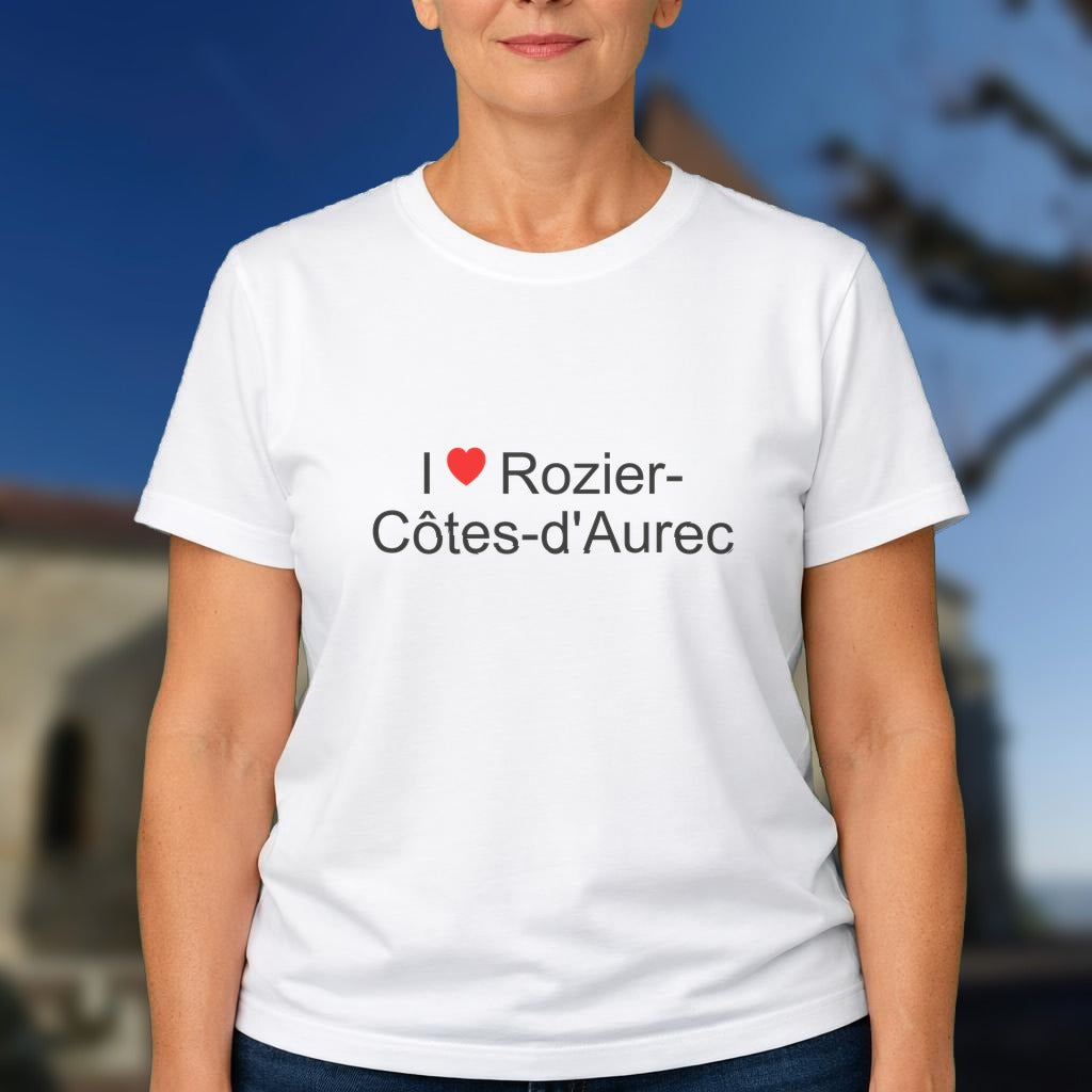 T-shirt I love rozier-côtes-d'aurec