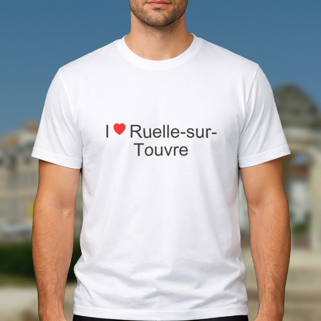 T-shirt I love ruelle-sur-touvre