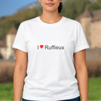 T-shirt I love ruffieux