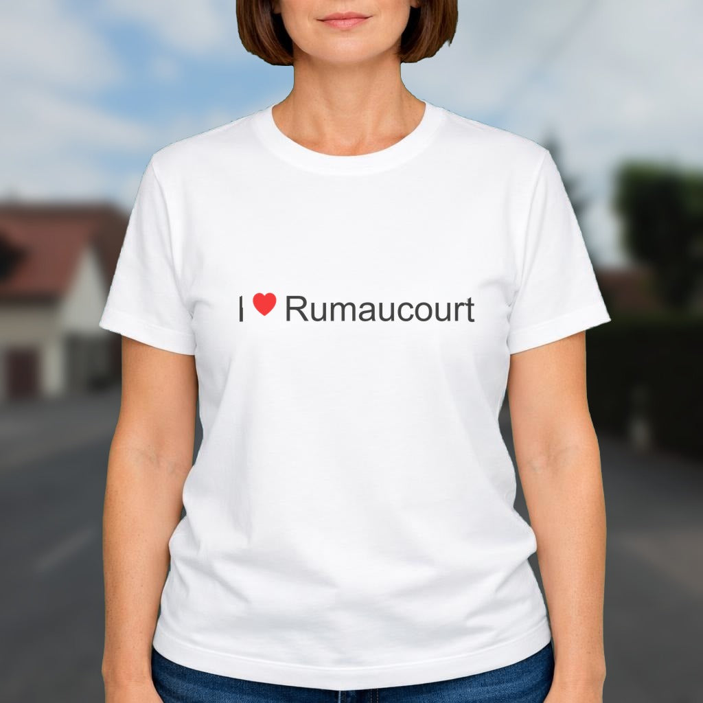 T-shirt I love rumaucourt