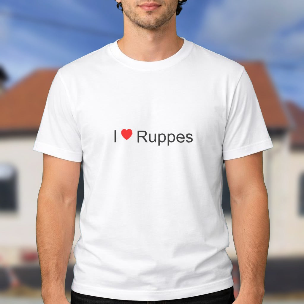 T-shirt I love ruppes