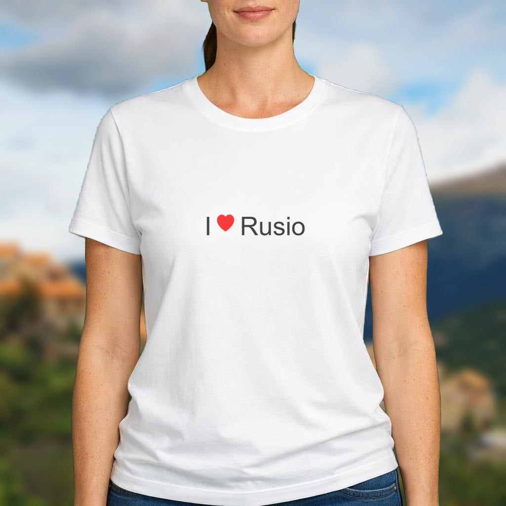 T-shirt I love rusio
