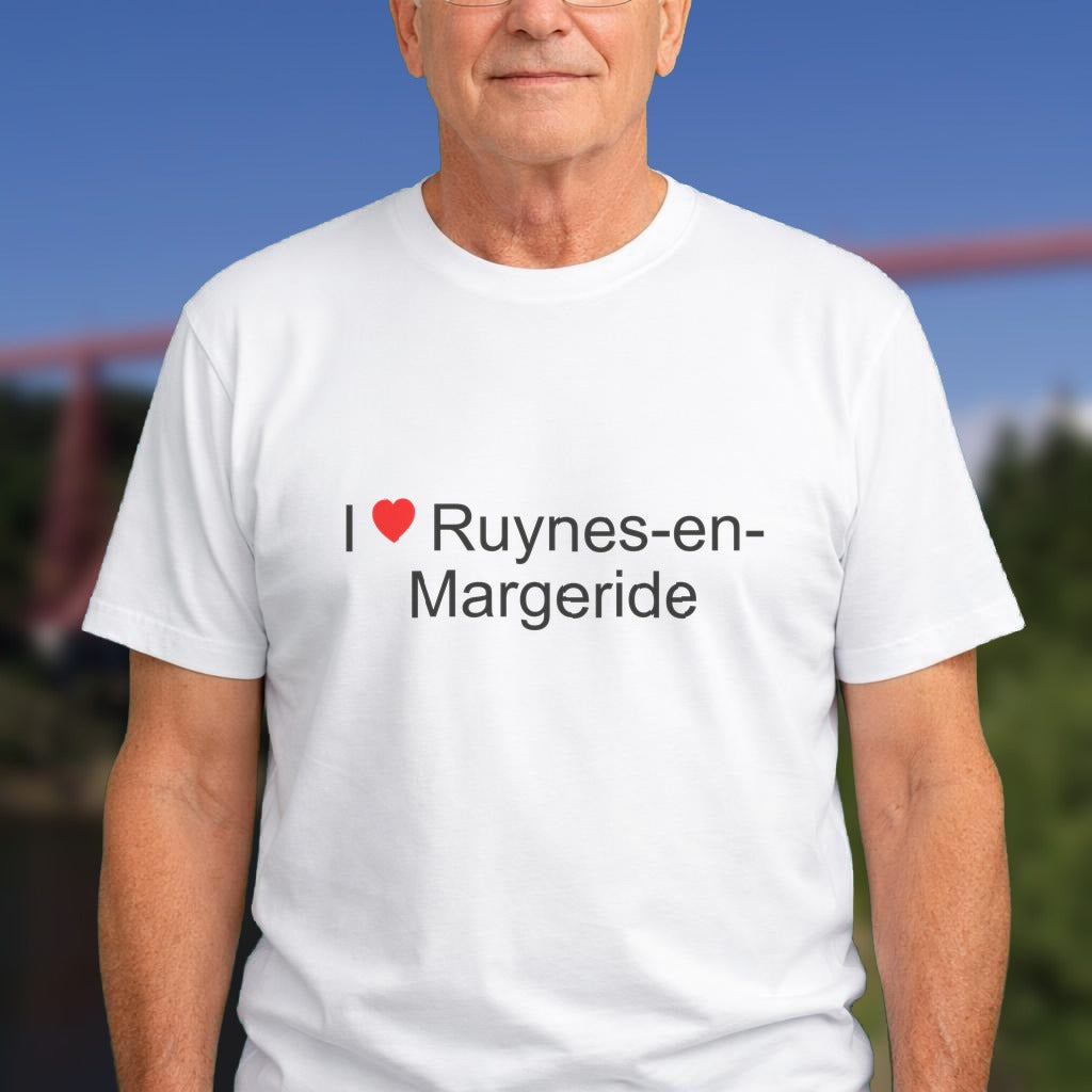 T-shirt I love ruynes-en-margeride