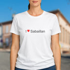 T-shirt I love sabaillan