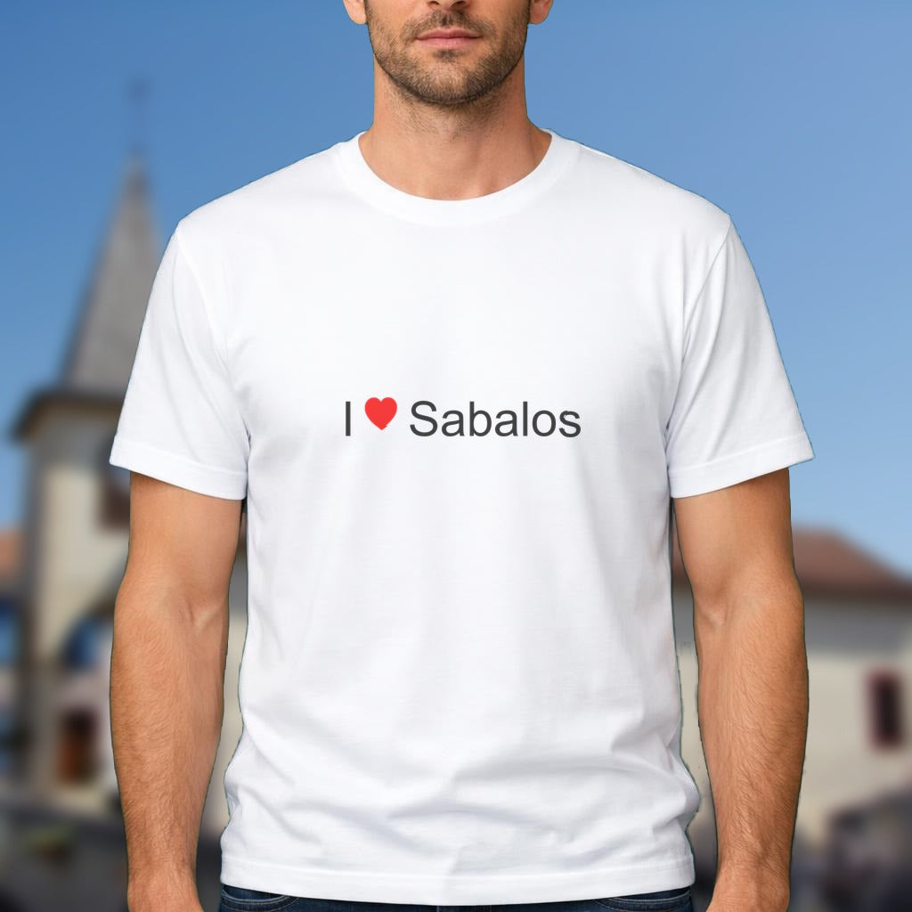 T-shirt I love sabalos