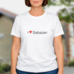 T-shirt I love sabazan