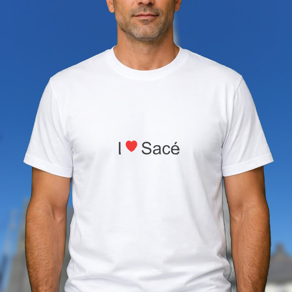 T-shirt I love sacé