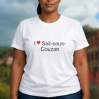 T-shirt I love sail-sous-couzan