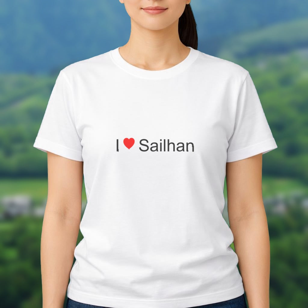 T-shirt I love sailhan