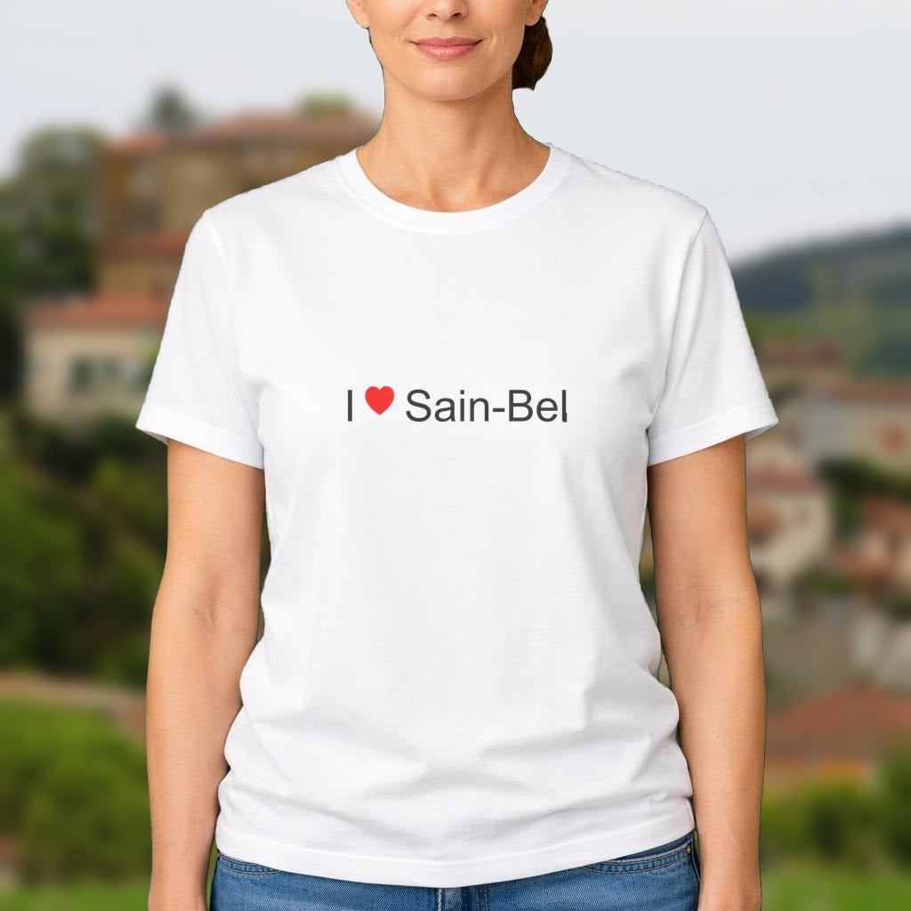 T-shirt I love sain-bel