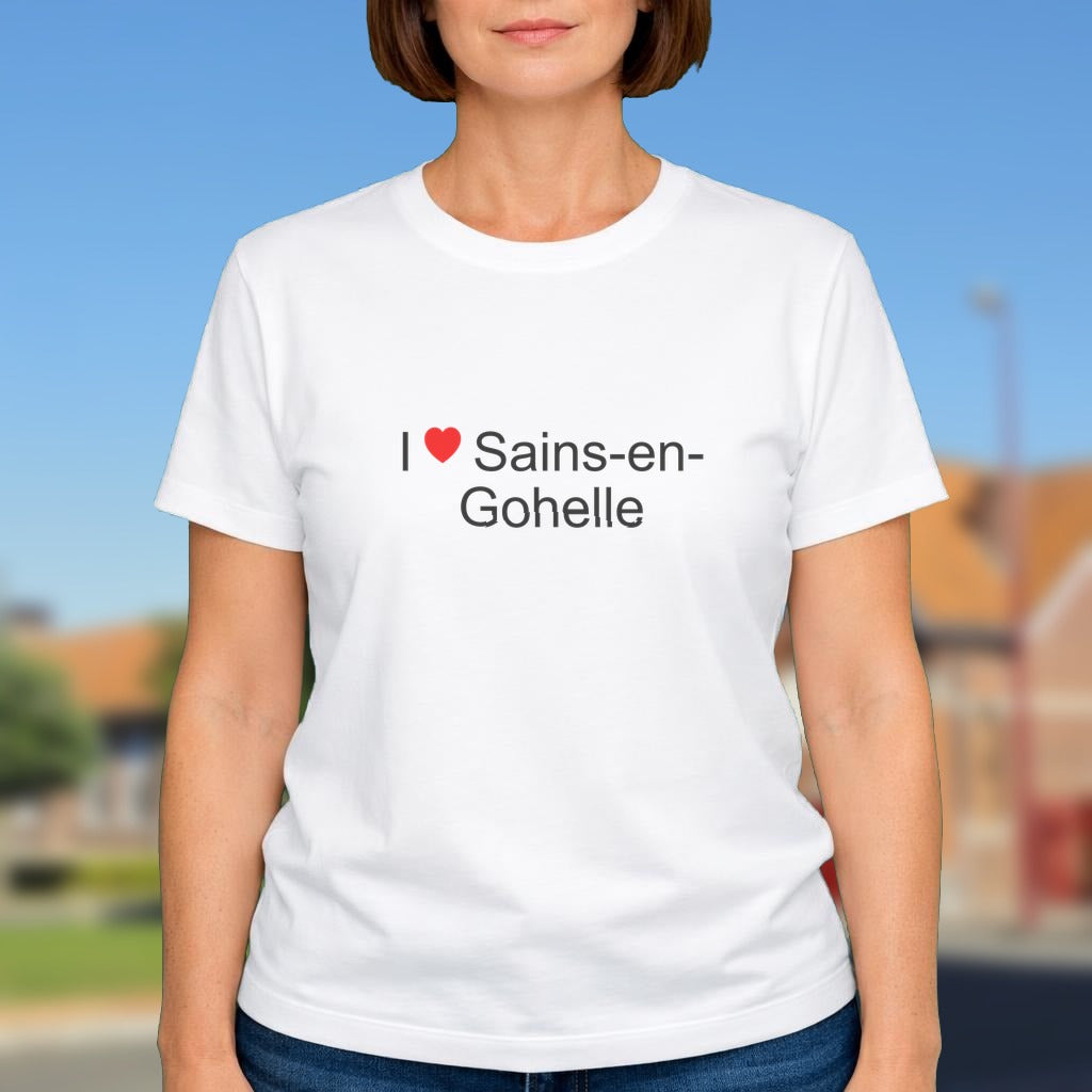 T-shirt I love sains-en-gohelle