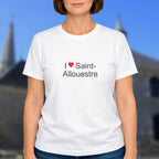 T-shirt I love saint-allouestre
