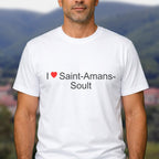 T-shirt I love saint-amans-soult