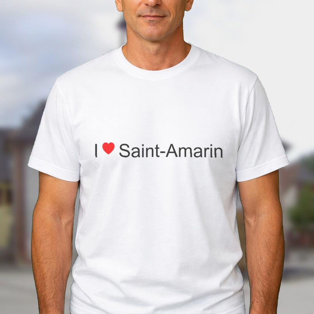 T-shirt I love saint-amarin