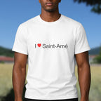 T-shirt I love saint-amé