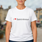 T-shirt I love saint-amour