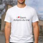 T-shirt I love saint-antonin-du-var