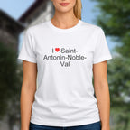 T-shirt I love saint-antonin-noble-val