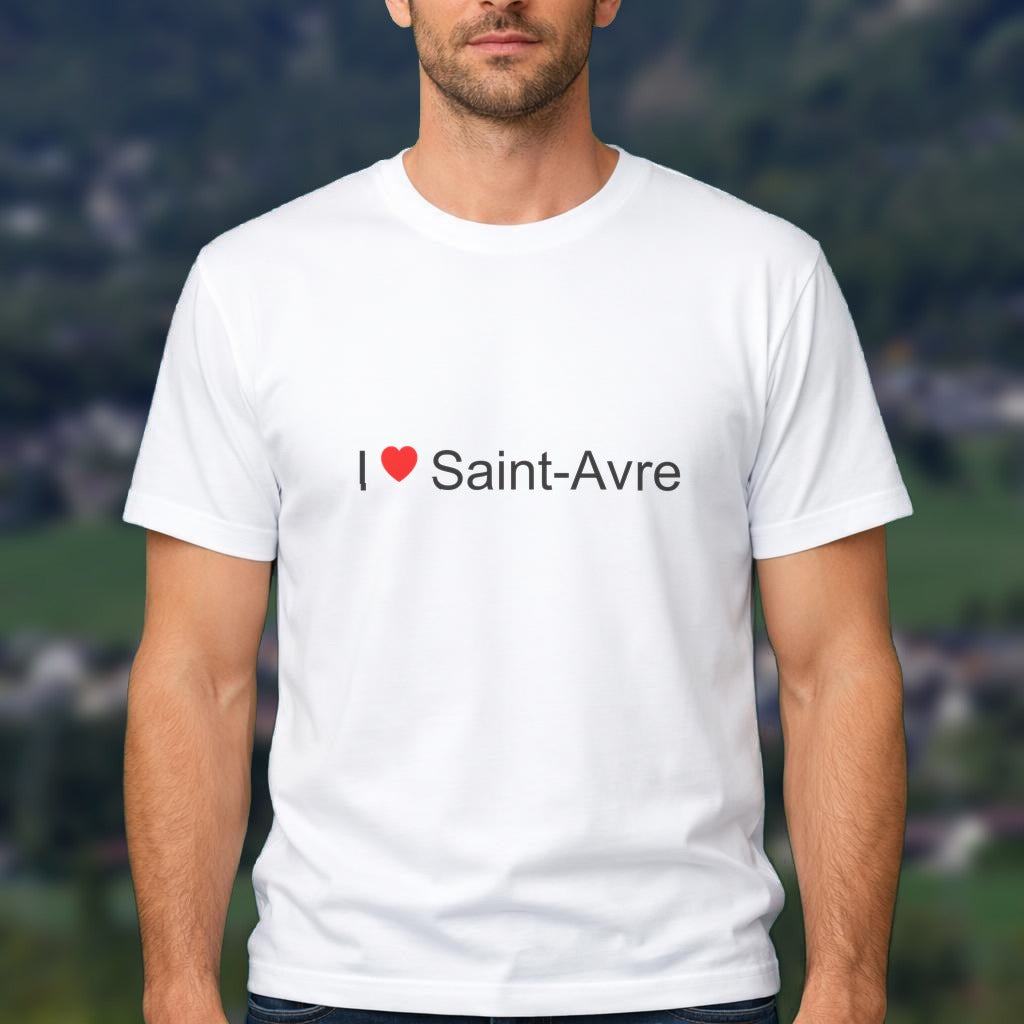 T-shirt I love saint-avre