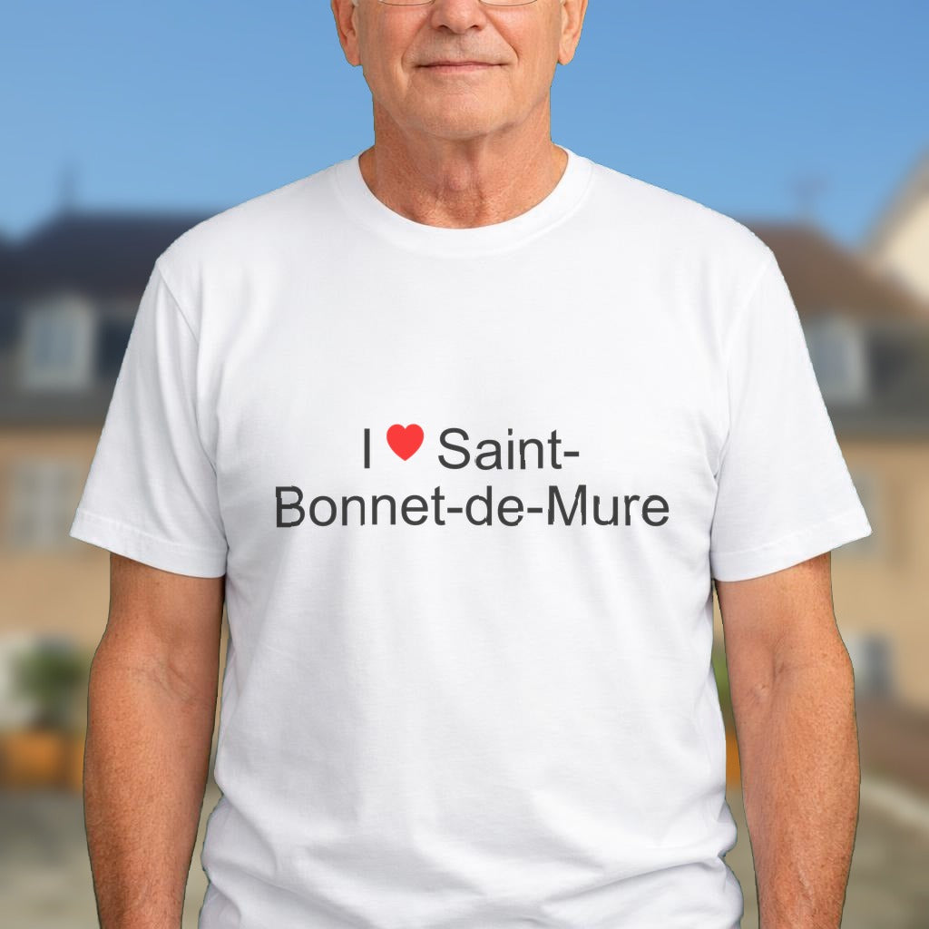 T-shirt I love saint-bonnet-de-mure