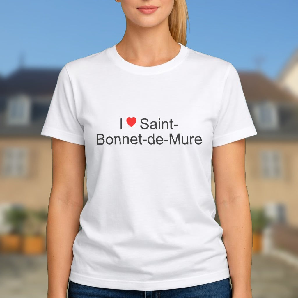 T-shirt I love saint-bonnet-de-mure